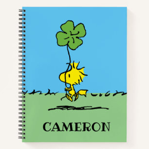 Woodstock Carrying Shamrock Notebook
