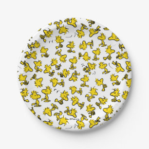 Woodstock Classic Design Pattern Paper Plate