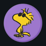 Woodstock Cool Sunglasses Magnet<br><div class="desc">Take a look at this super cute design featuring Woodstock wearing cool sunglasses.</div>