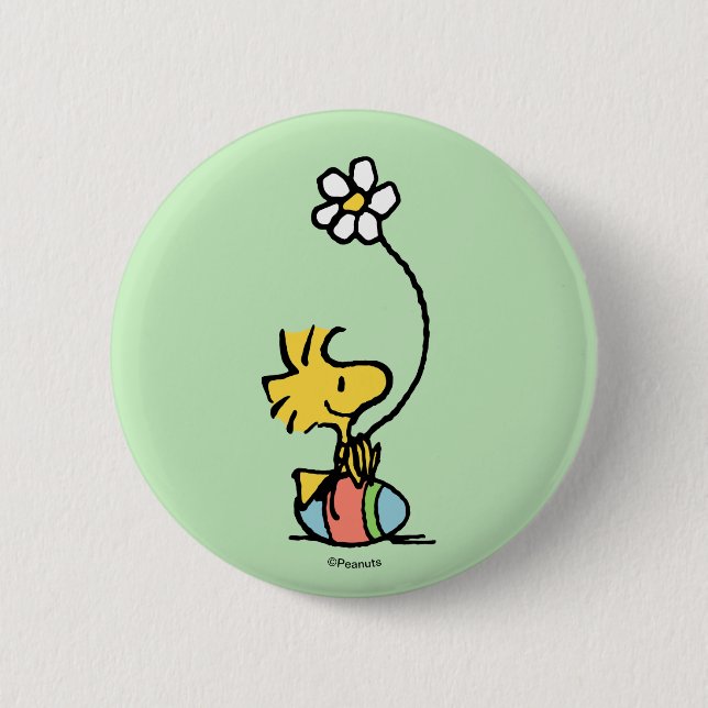 Woodstock Easter Egg 6 Cm Round Badge (Front)