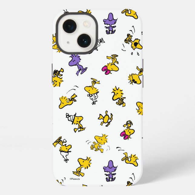 Woodstock Fun Pattern iPhone Case (Back)