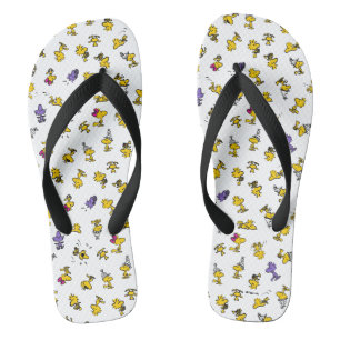 Woodstock Fun Pattern Jandals