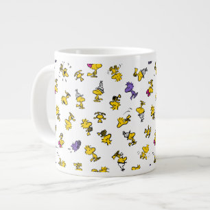 Woodstock Fun Pattern Large Coffee Mug