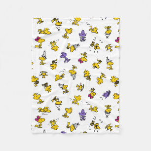 Woodstock Fun Pattern Pet Fleece Blanket