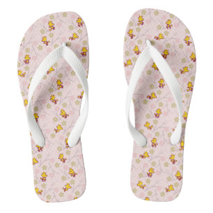 Woodstock Pink Cherry Blossom Pattern Jandals