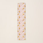 Woodstock Pink Cherry Blossom Pattern Scarf<br><div class="desc">Take a look at this super cute design featuring Woodstock in a soft,  pink cherry blossom pattern.</div>