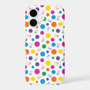 Woodstock Rainbow Polka Dot Pattern