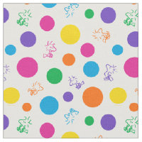 Woodstock Rainbow Polka Dot Pattern