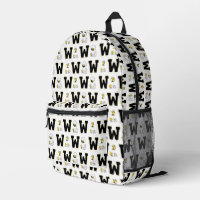Woodstock Varsity Sports Letter Pattern