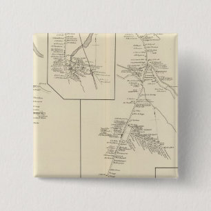 Woodsville PO 15 Cm Square Badge