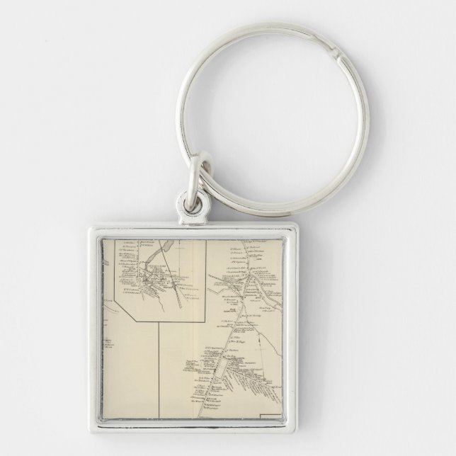 Woodsville PO Key Ring (Front)