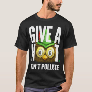 Woodsy Owl Give a Hoot Don't Pollute Distressed Vi T-Shirt