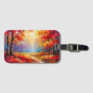 Woodsy Paradise Luggage Tag
