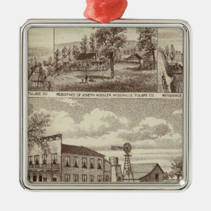 Woodville Hotel, ranches Metal Tree Decoration