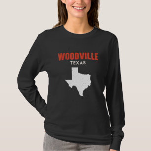 Woodville Texas USA State America Travel Texas T-Shirt