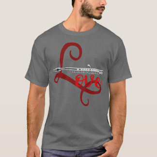 Woodwind Flute Love Flautist T-Shirt