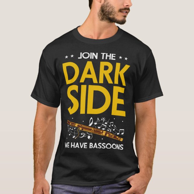 Woodwind Instrument Quote for Bassoon Wind Instrum T-Shirt (Front)