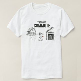 Woodworker Daily Commute Coffee – Funny Carpenter T-Shirt