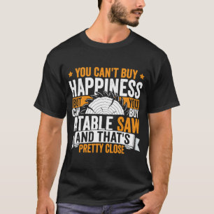 Woodworker Outfit Woodworking Carpenter for Men T-Shirt
