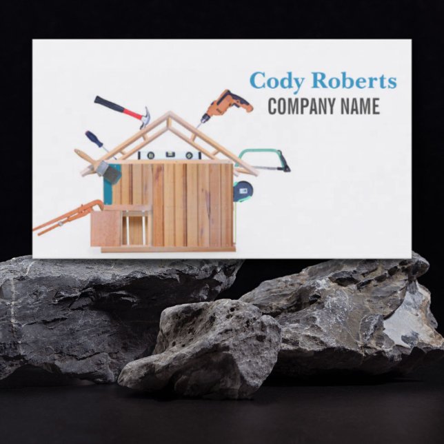 Woodworker Tools Handyman Carpentry Carpenter  Business Card (Woodworker Tools Handyman Carpentry Carpenter Business Card)