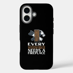 Woodworker Woodworking Gift iPhone 16 Case
