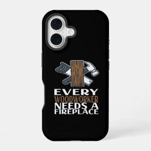 Woodworker Woodworking Gift iPhone 16 Case