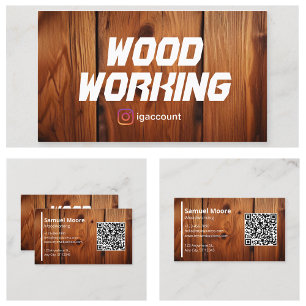 Woodworking Business Card