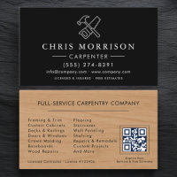 Woodworking Carpenter Carpentry QR Code