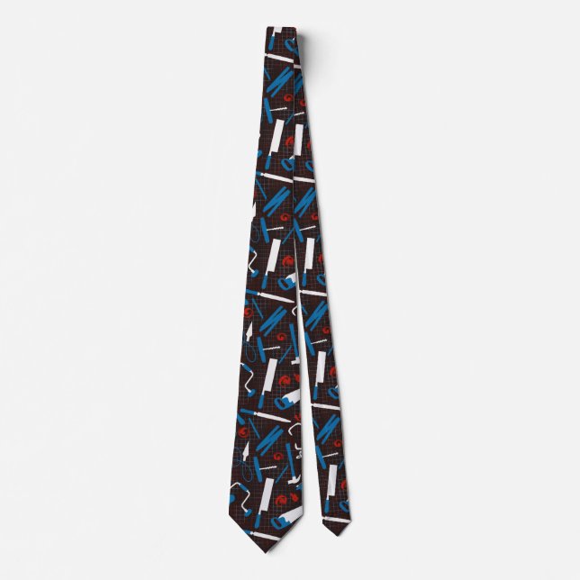 Woodworking, Carpenters Tie (Front)