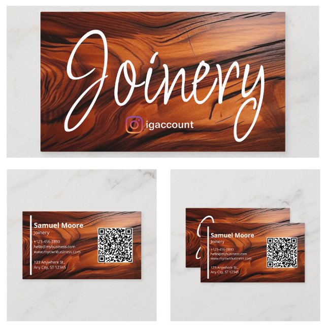 Woodworking Cocobolo wood Business Card (Woodworking Cocobolo wood Business Card
)