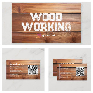 Woodworking Professional Sawmill Business Card