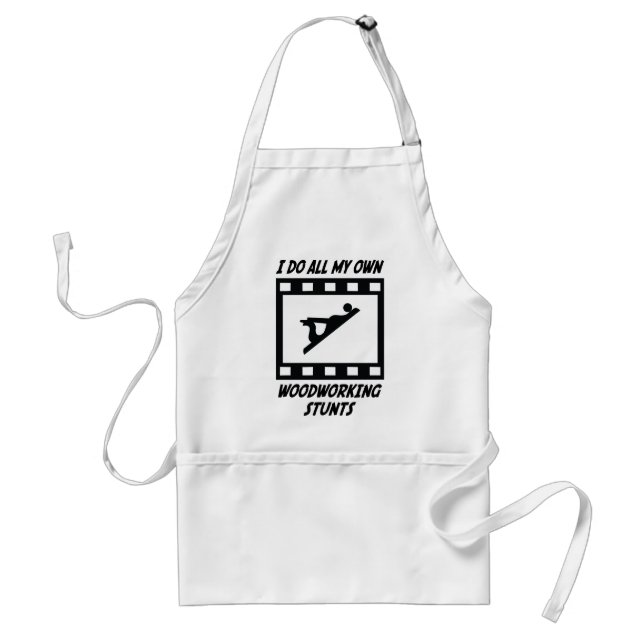 Woodworking Stunts Standard Apron (Front)