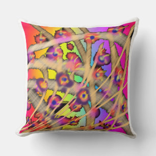 Woody Blossoms Cushion