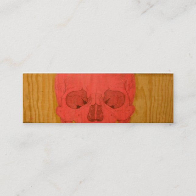 Woody - Customised - Customised Mini Business Card (Front)