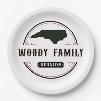 Woody logo plates