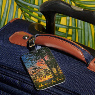 "Woody Scene" Luggage Tag