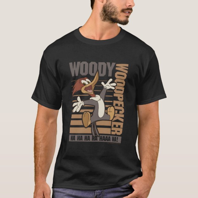 Woody Woodpecker Ha Ha Ha Jumg T-Shirt (Front)