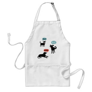 Woof Arf Bark Standard Apron