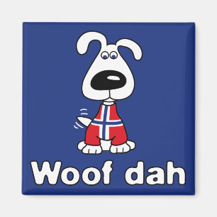 Woof Dah Magnet