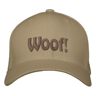 Woof! Emroidered Hat