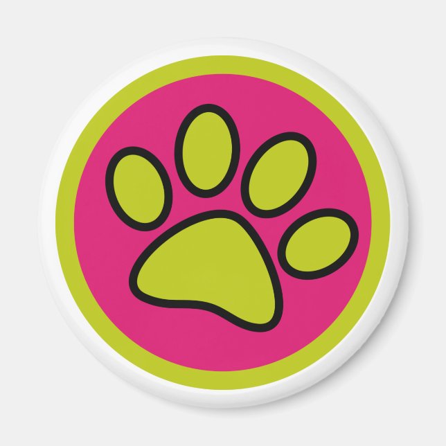 Woof F Magnet (Front)