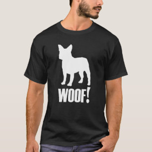 Woof French Bulldog Dog Tee
