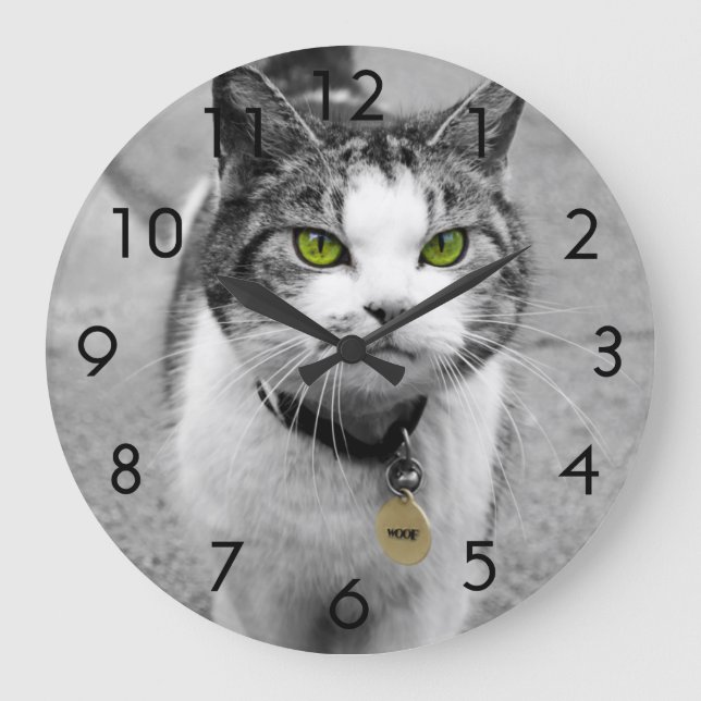 Woof Large Clock (Front)