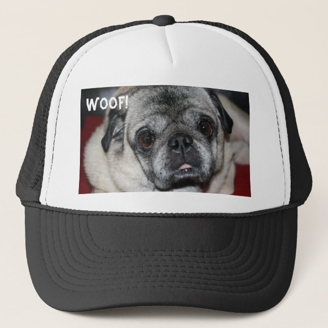 Woof, Pug Hat (Front)