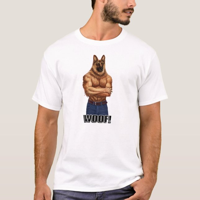WOOF! T-Shirt (Front)