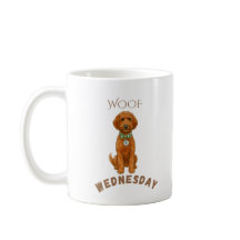 Woof Wednesday Customisable Doodle Mug