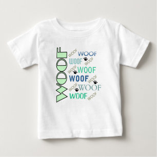 WOOF & WOOF With Paws Toddler Tee