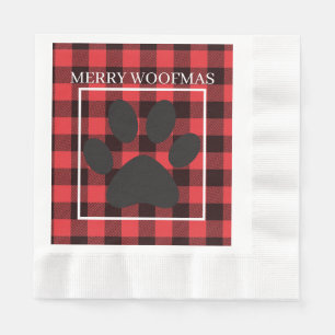 WoofmasThrow Pillow Napkin