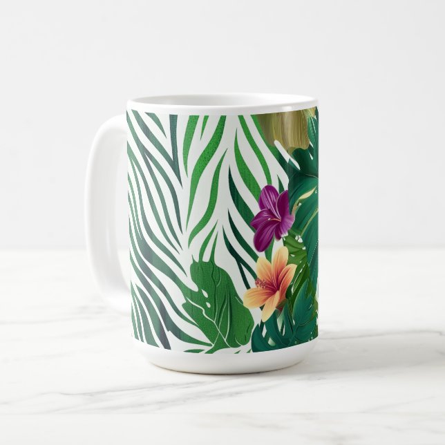 Wooing jungle harmony coffee mug (Front Left)