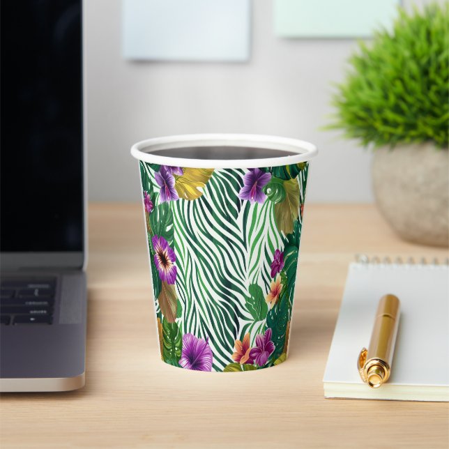 Wooing jungle harmony paper cups (Insitu)